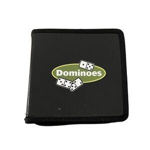 Cardinal Travel Dominoes Set Complete with Carrying Case & 28 Tiles |Family Game